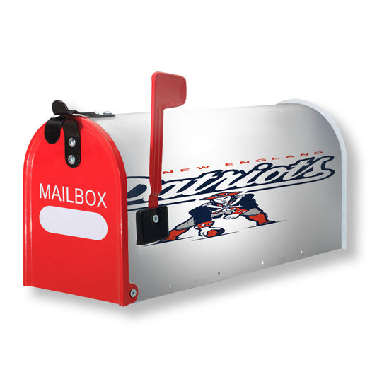 New England Patriots Magnetic Mailbox Cover 18" x 21" Outdoor Decor
