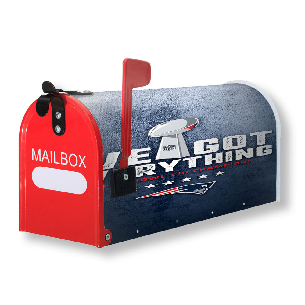 New England Patriots We Got Everything Magnetic Mailbox Cover - 18.0" x 21.0"