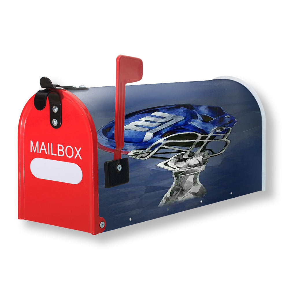 New York Giants Helmet Magnetic Mailbox Cover - 18.0" x 21.0"