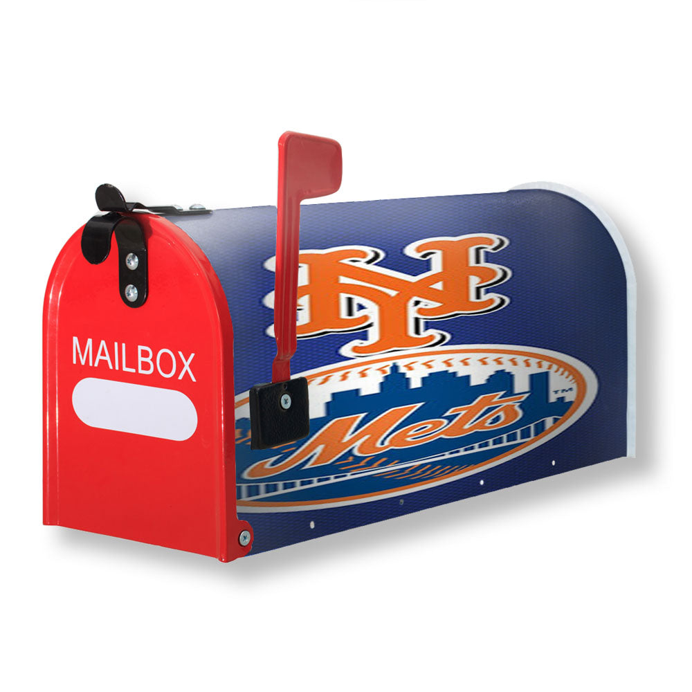 New York Mets Magnetic Mailbox Cover - 18.0" x 21.0"