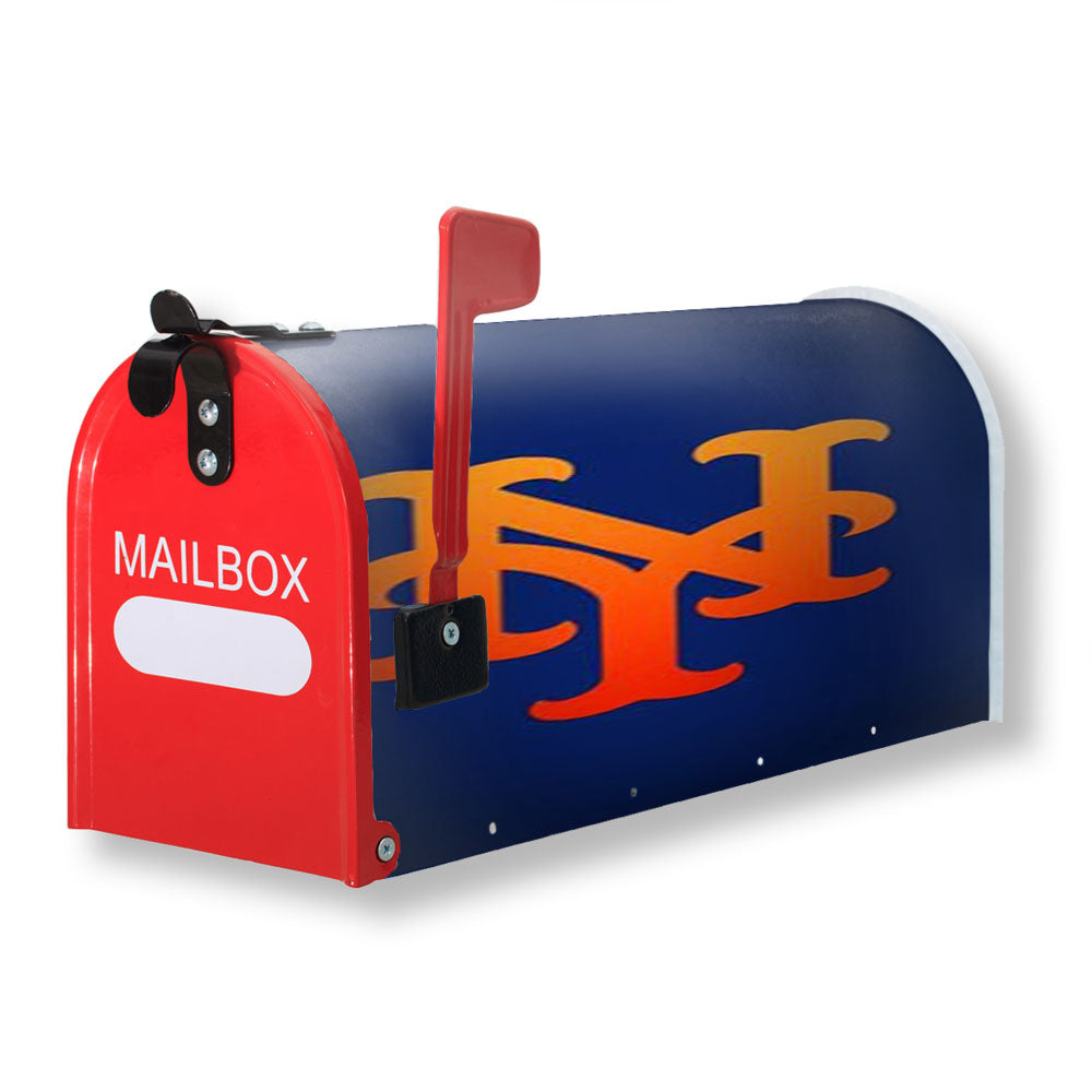 New York Mets Art Magnetic Mailbox Cover - 18.0" x 21.0"