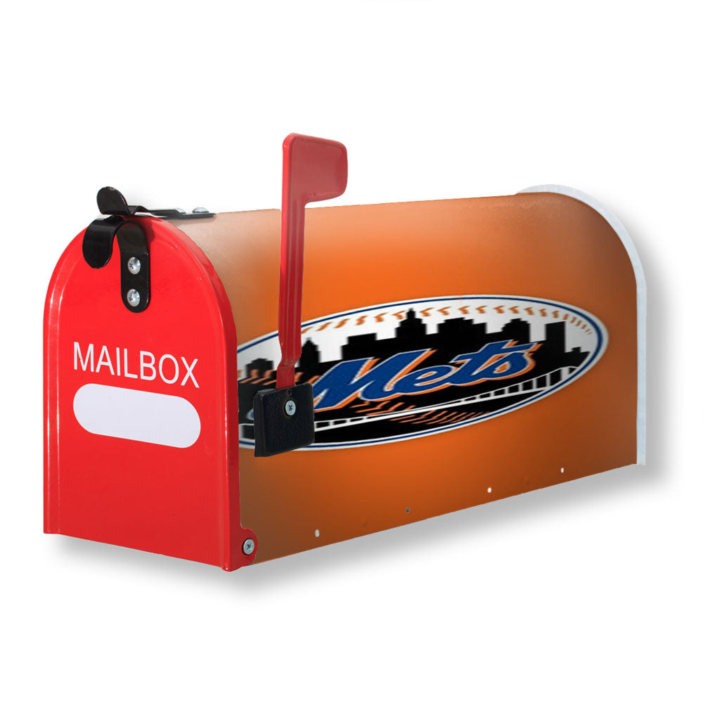 New York Mets Ball Logo Magnetic Mailbox Cover - 18.0" x 21.0"