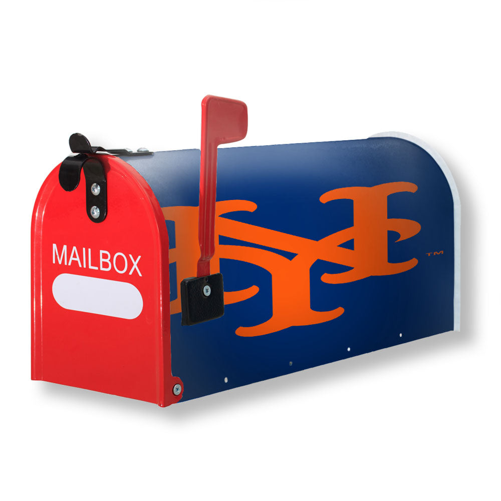 New York Mets Insignia Magnetic Mailbox Cover - 18.0" x 21.0"
