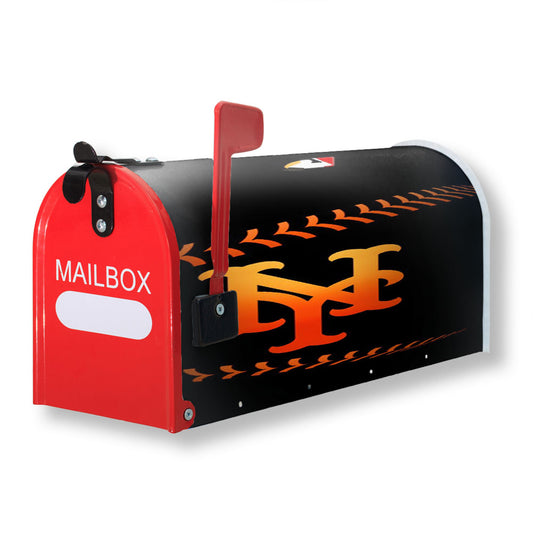 New York Mets Mlb Logo Magnetic Mailbox Cover 18" x 21" Outdoor Decor