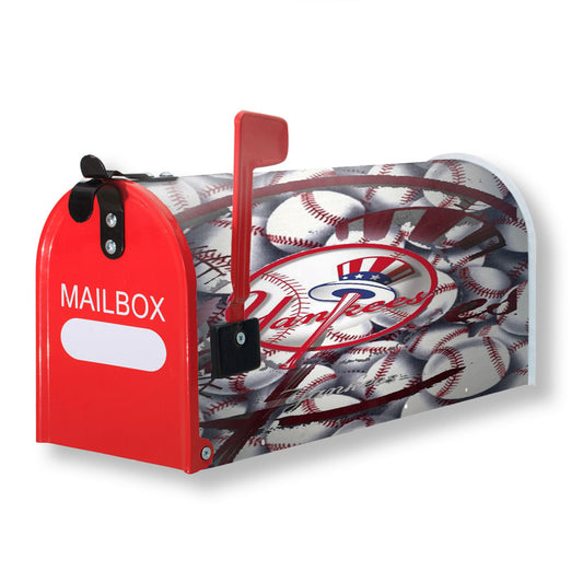 New York Yankees 4 Magnetic Mailbox Cover 18" x 21" Outdoor Decor