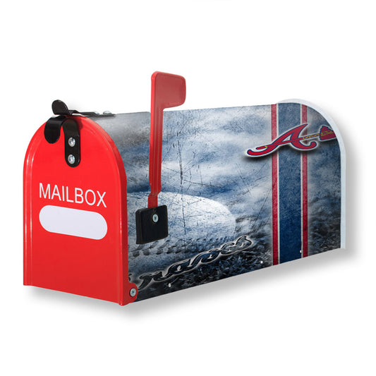 Nfl Atlanta Braves Wallpaper Magnetic Mailbox Cover 18" x 21" Outdoor Decor
