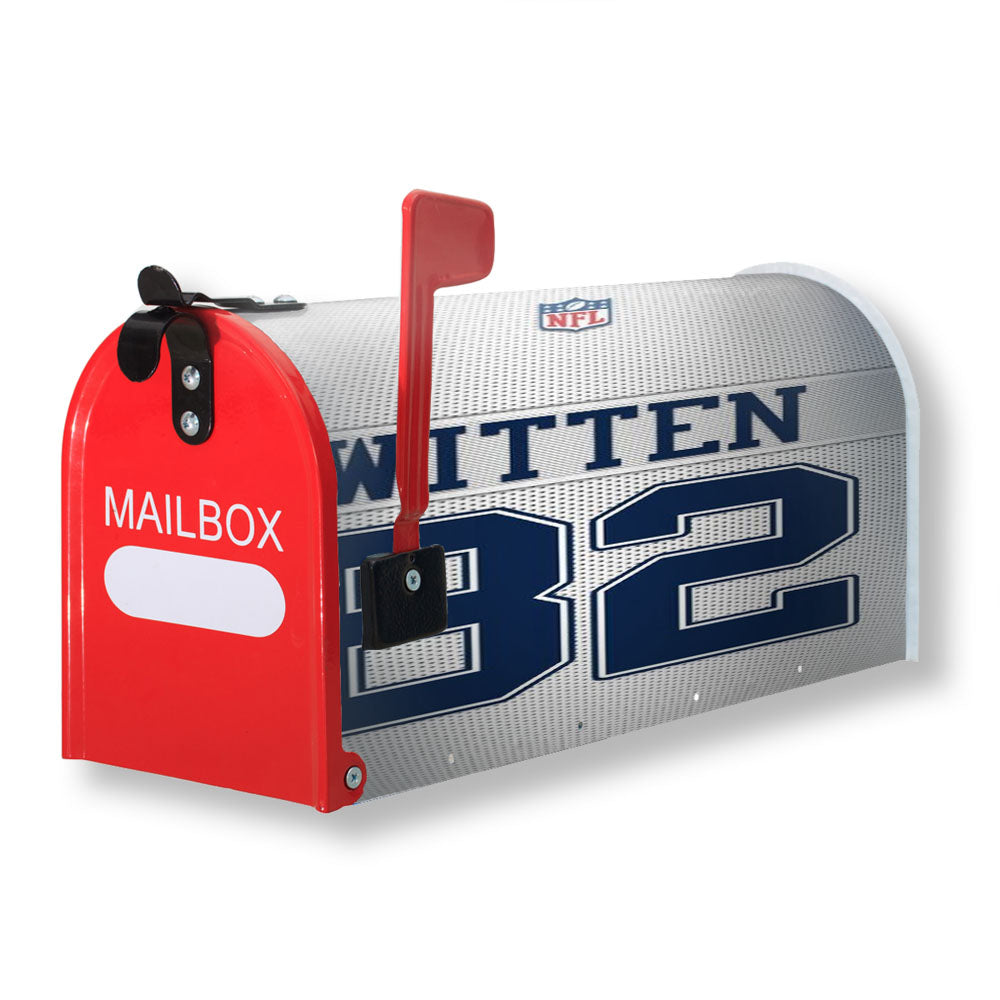 Nfl Jason Witten 82 Dallas Cowboys Jersey Magnetic Mailbox Cover - 18.0" x 21.0"