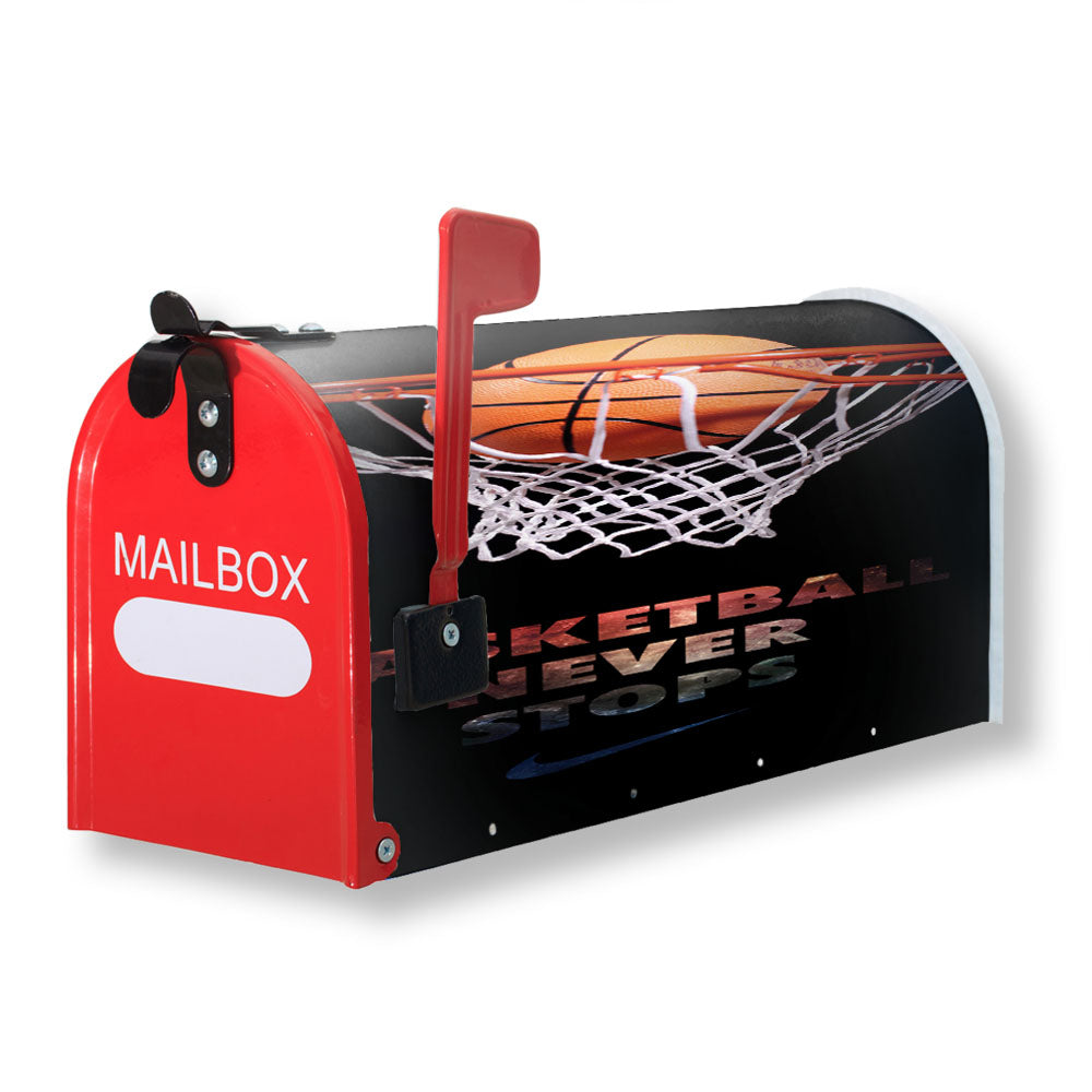 Nike Basketball Never Stop Magnetic Mailbox Cover - 18.0" x 21.0"