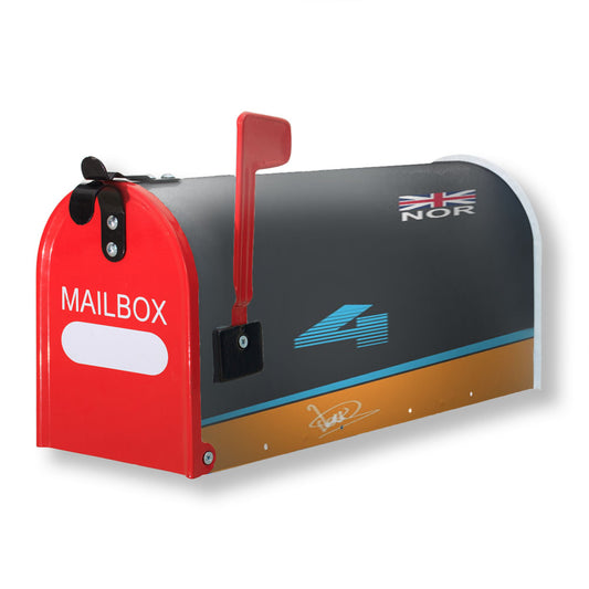 Norris - F1 Magnetic Mailbox Cover 18" x 21" Outdoor Decor