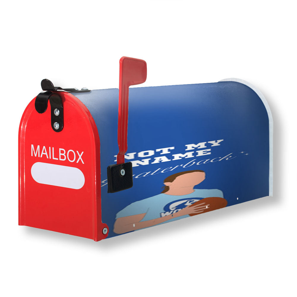 Not My Name Quaterback Magnetic Mailbox Cover - 18.0" x 21.0"