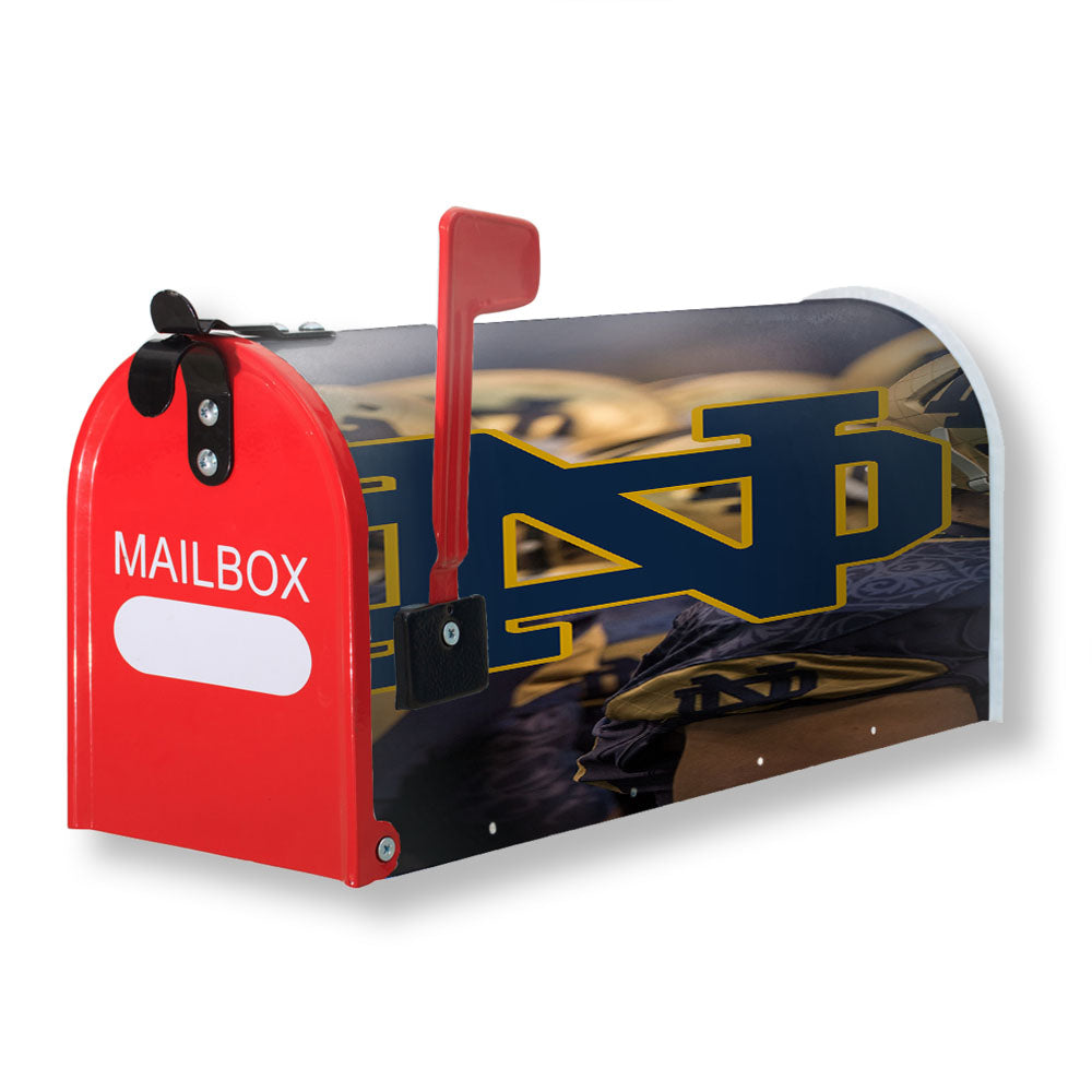 Notre Dame Fighting Irish Helmet With Logo Magnetic Mailbox Cover - 18.0" x 21.0"