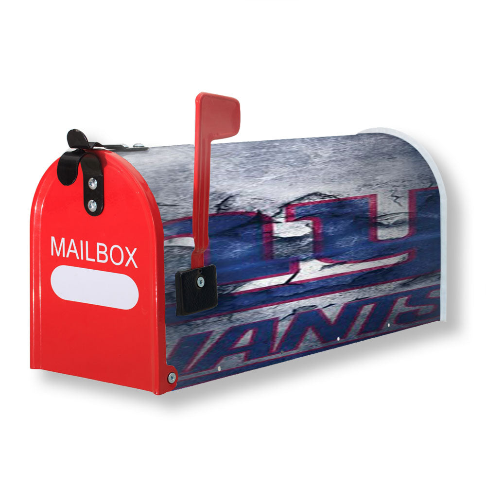 Ny Giants Peeling Magnetic Mailbox Cover - 18.0" x 21.0"