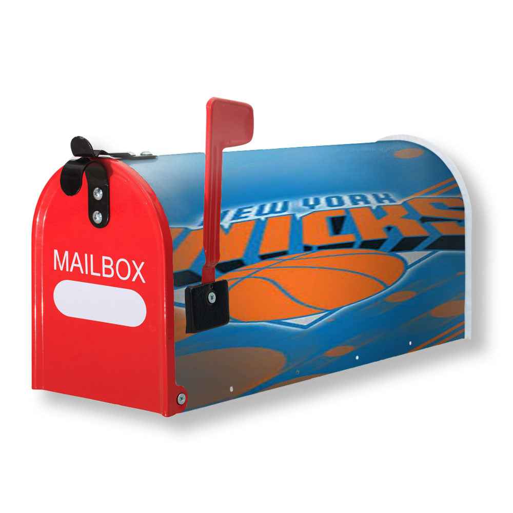 Ny Knicks Circles Stripes Magnetic Mailbox Cover - 18.0" x 21.0"