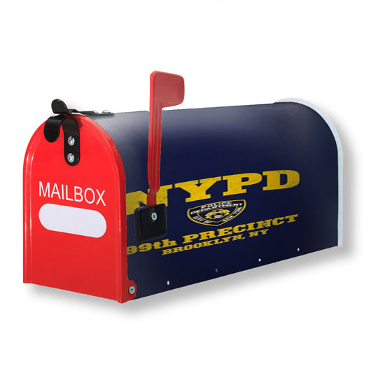 Nypd - B99 Magnetic Mailbox Cover 18" x 21" Outdoor Decor