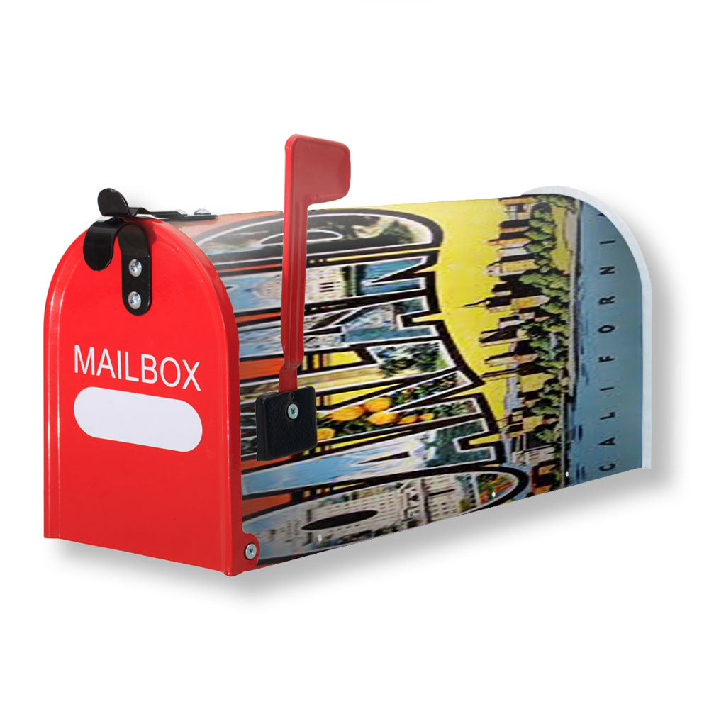 Oakland Postcard Magnetic Mailbox Cover - 18.0" x 21.0"
