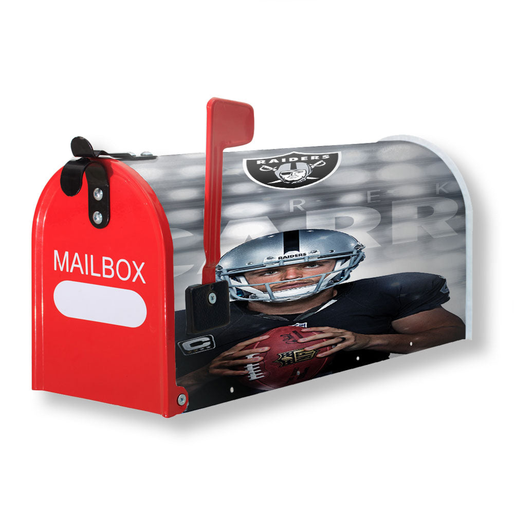 Oakland Raiders Derek Carr Magnetic Mailbox Cover - 18.0" x 21.0"