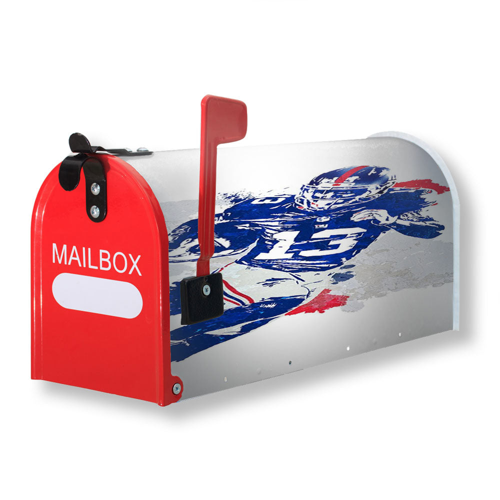 Odell Beckham Jr Painting Magnetic Mailbox Cover - 18.0" x 21.0"