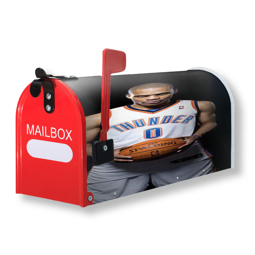 Okc Thunder Russell Westbrook Magnetic Mailbox Cover - 18.0" x 21.0"