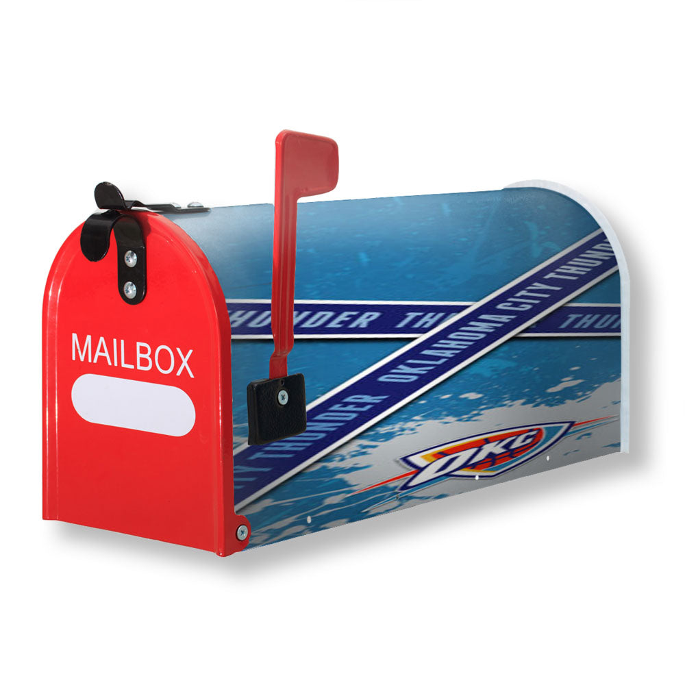 Oklahoma City Thunder Logo Magnetic Mailbox Cover - 18.0" x 21.0"
