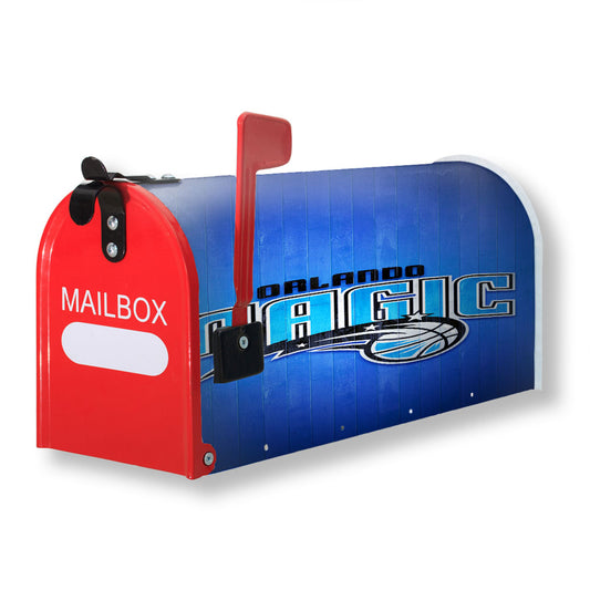Orlando Magic Hardwood Magnetic Mailbox Cover 18" x 21" Outdoor Decor