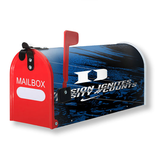 Passion Duke Blue Devils Nike Magnetic Mailbox Cover 18" x 21" Outdoor Decor