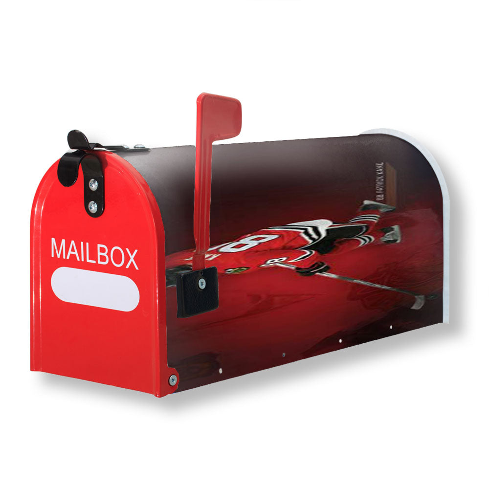 Patrick Kane Red Wallpaper Magnetic Mailbox Cover - 18.0" x 21.0"