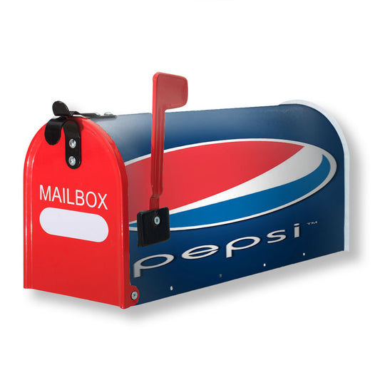 Pepsi Art Magnetic Mailbox Cover 18" x 21" Outdoor Decor
