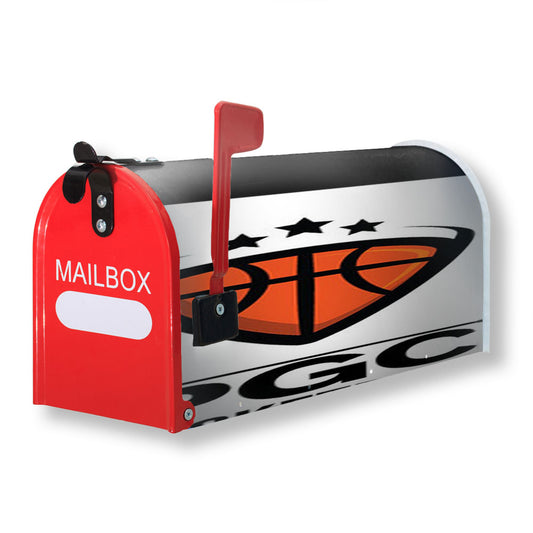 Pgc Basketball Magnetic Mailbox Cover 18" x 21" Outdoor Decor