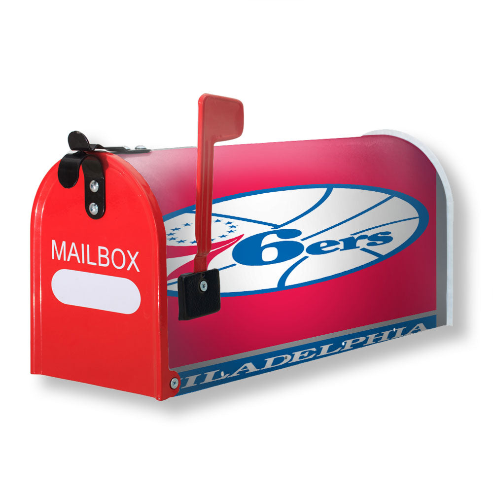 Philadelphia 76Ers Magnetic Mailbox Cover - 18.0" x 21.0"