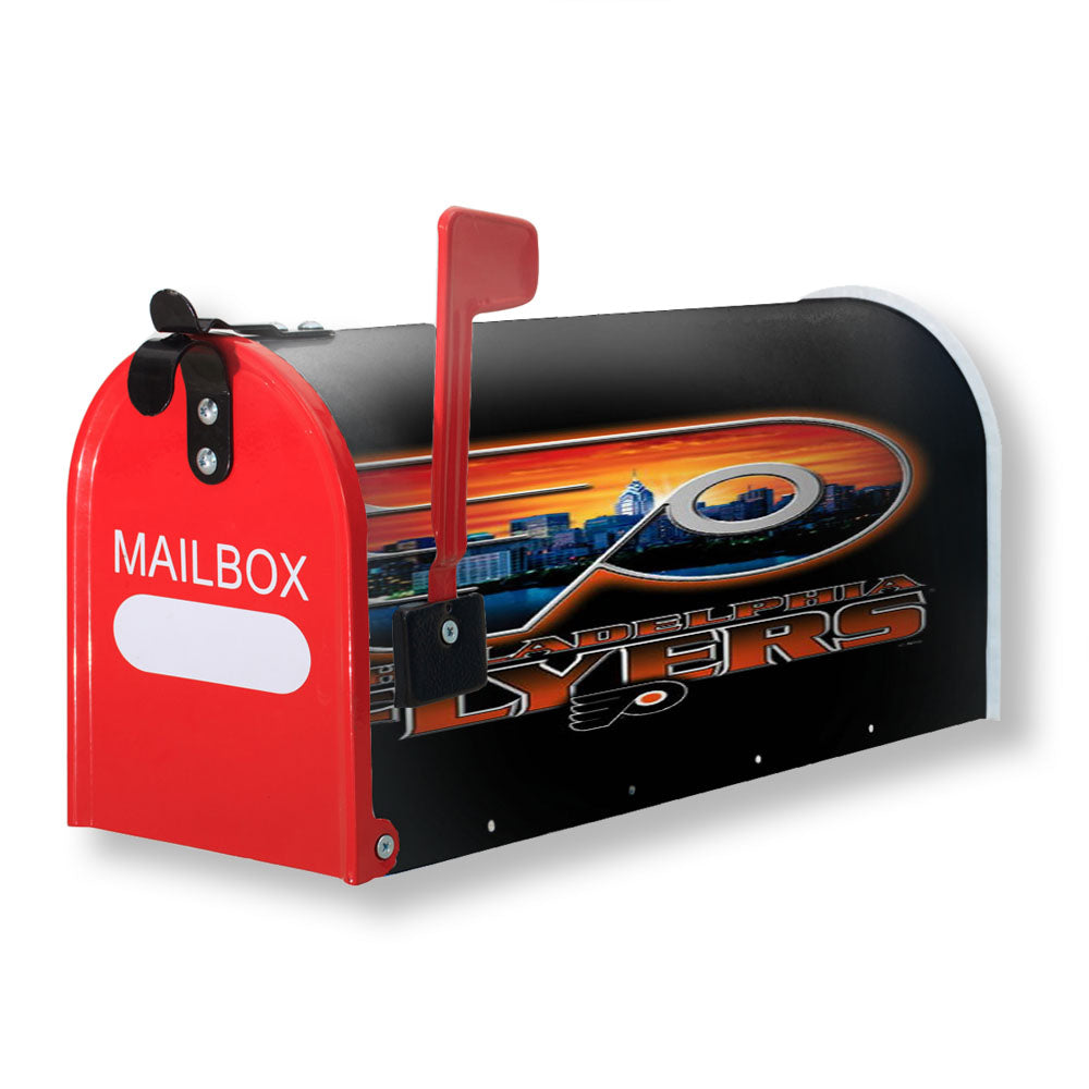 Philadelphia Flyers Logo Retro Style Art Magnetic Mailbox Cover - 18.0" x 21.0"