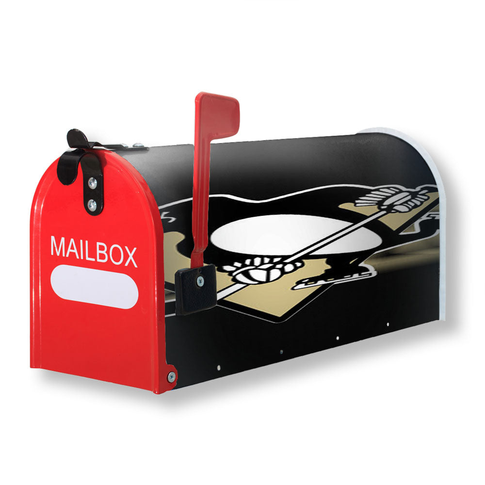 Pittsburgh Penguins Art Magnetic Mailbox Cover - 18.0" x 21.0"