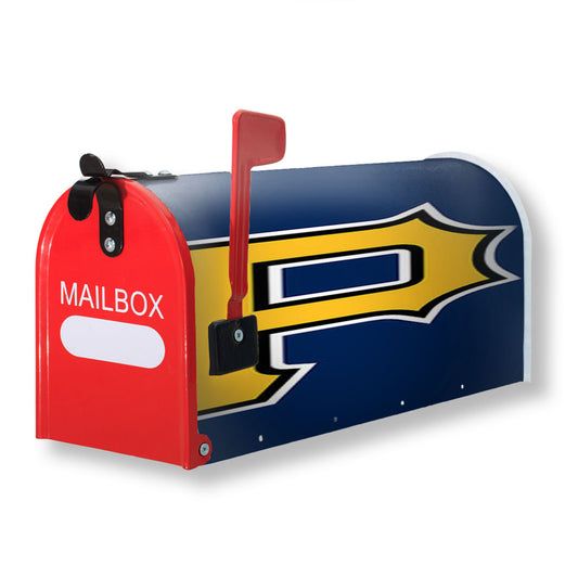 Pittsburgh Pirates Baseball Logo Blue Magnetic Mailbox Cover 18" x 21" Outdoor Decor