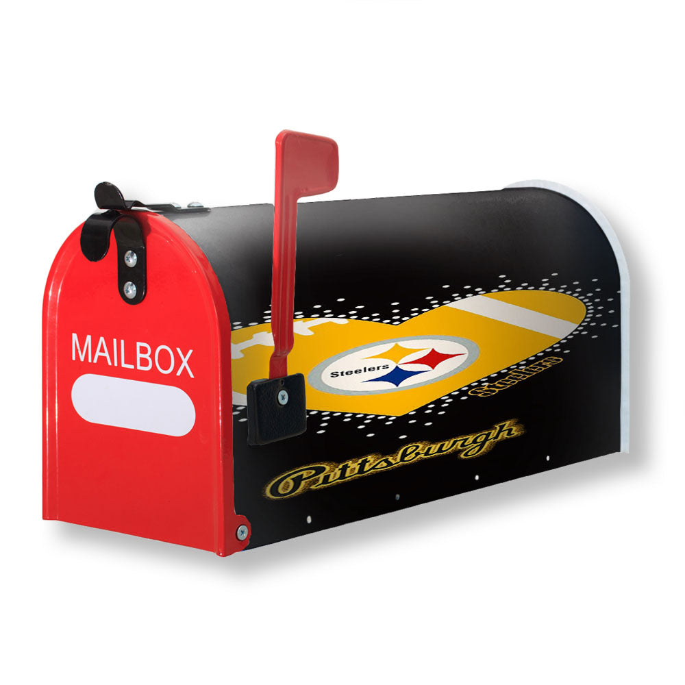 Pittsburgh Steelers Hearth Magnetic Mailbox Cover - 18.0" x 21.0"