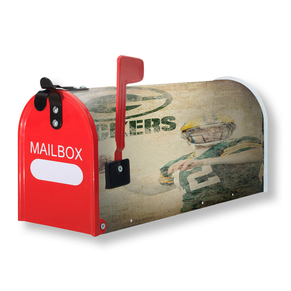 Placa Decorativa Nfl Packers Parede Magnetic Mailbox Cover - 18.0" x 21.0"