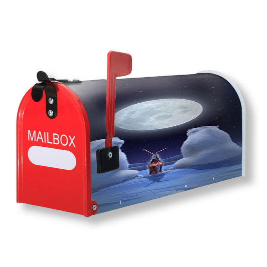 Polar Bears Coca Cola Magnetic Mailbox Cover 18" x 21" Outdoor Decor