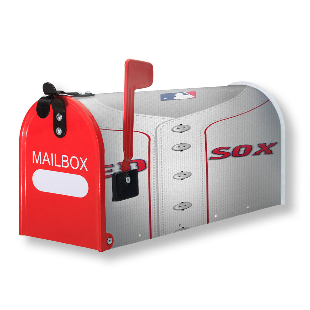 Red Sox Baseball Uniform Magnetic Mailbox Cover - 18.0" x 21.0"