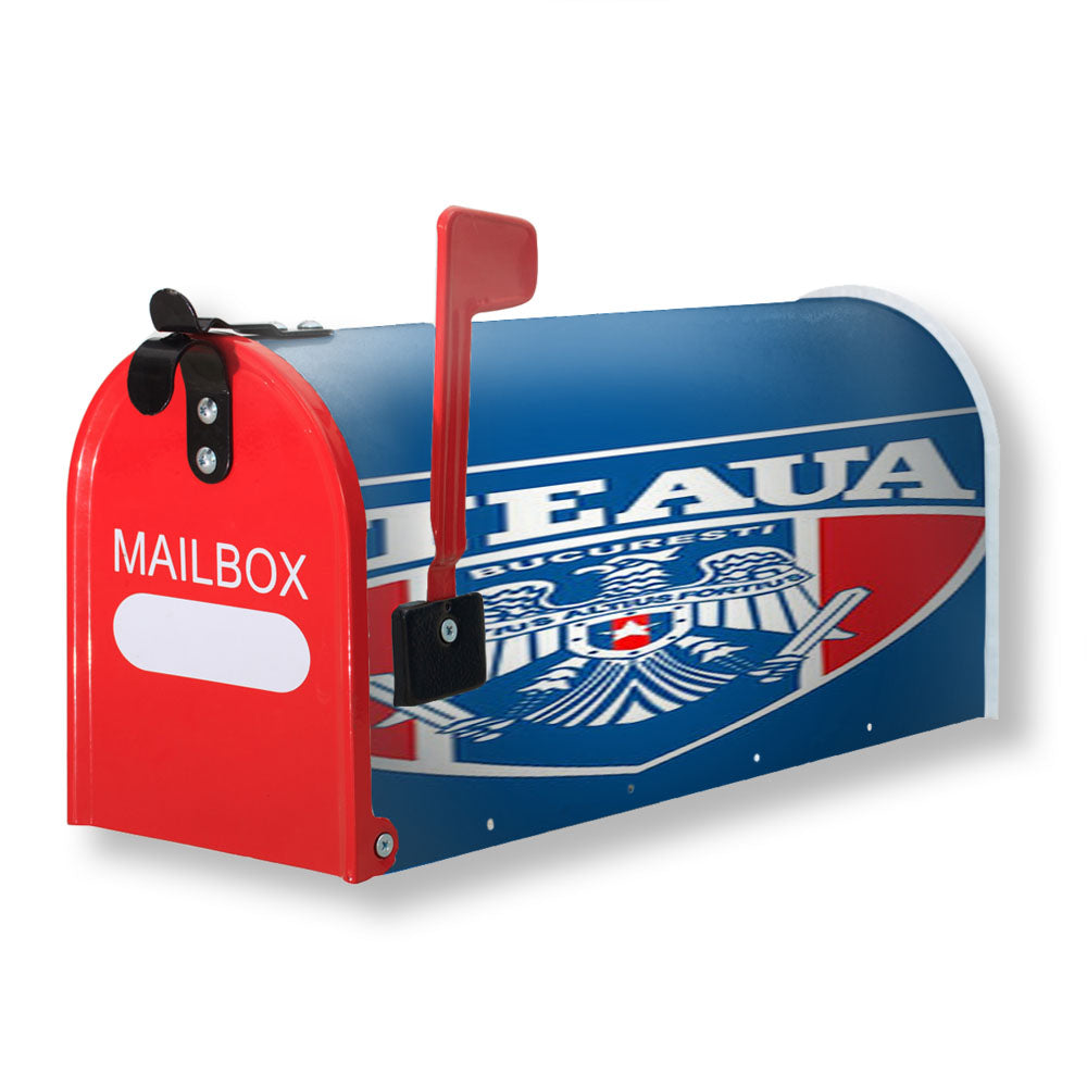Rugby Steaua Logo Blue Magnetic Mailbox Cover - 18.0" x 21.0"
