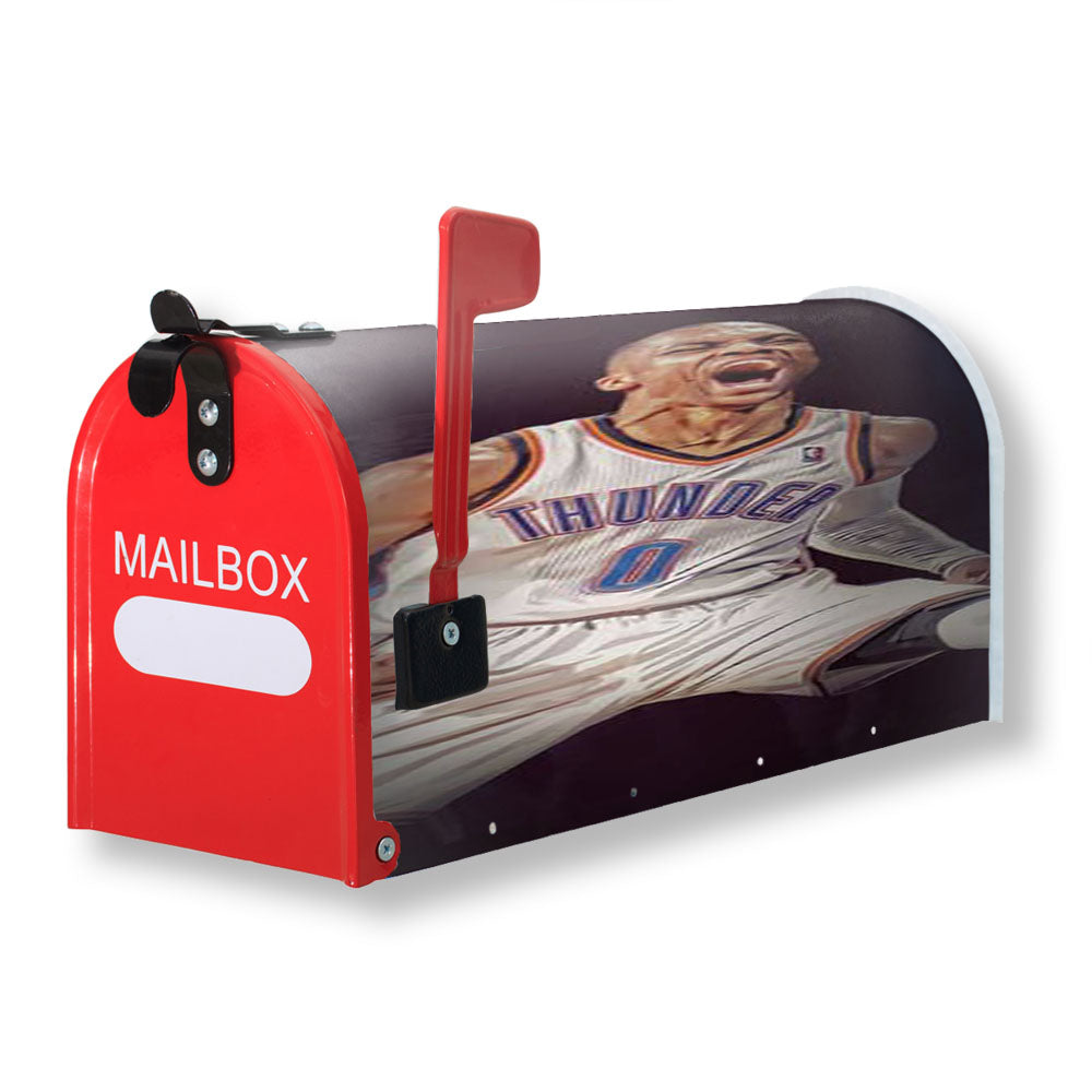 Russell Westbrook Scream Magnetic Mailbox Cover - 18.0" x 21.0"
