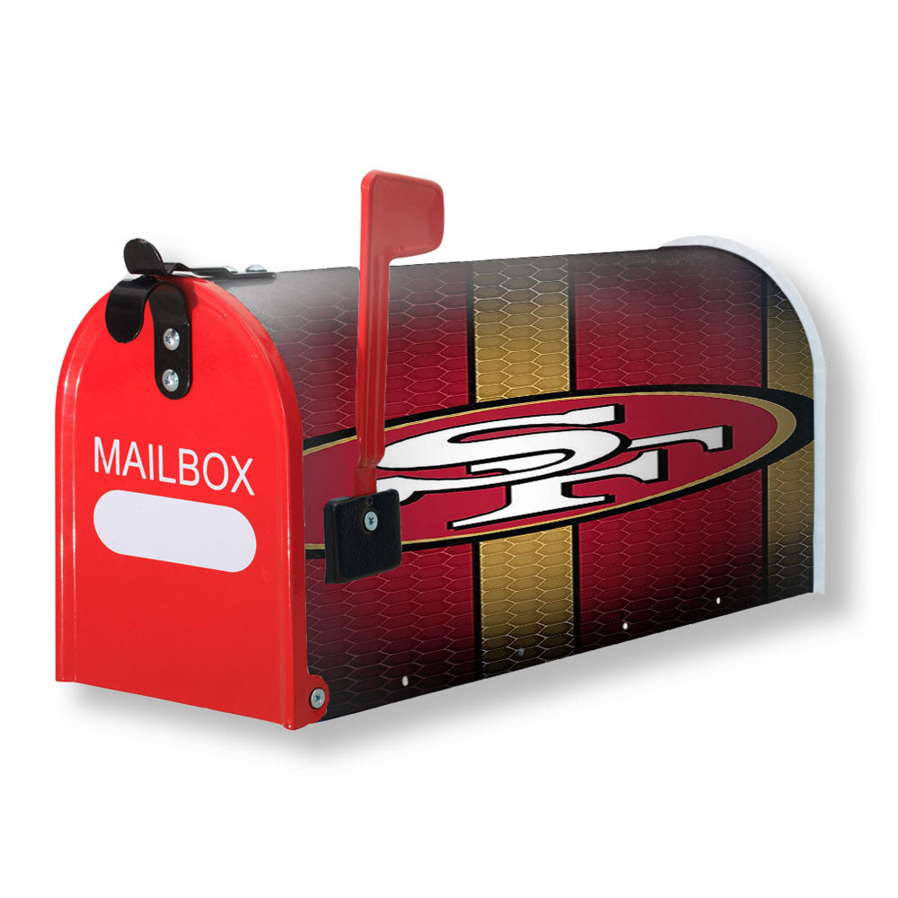 San Francisco 49Ers Shadow Magnetic Mailbox Cover - 18.0" x 21.0"