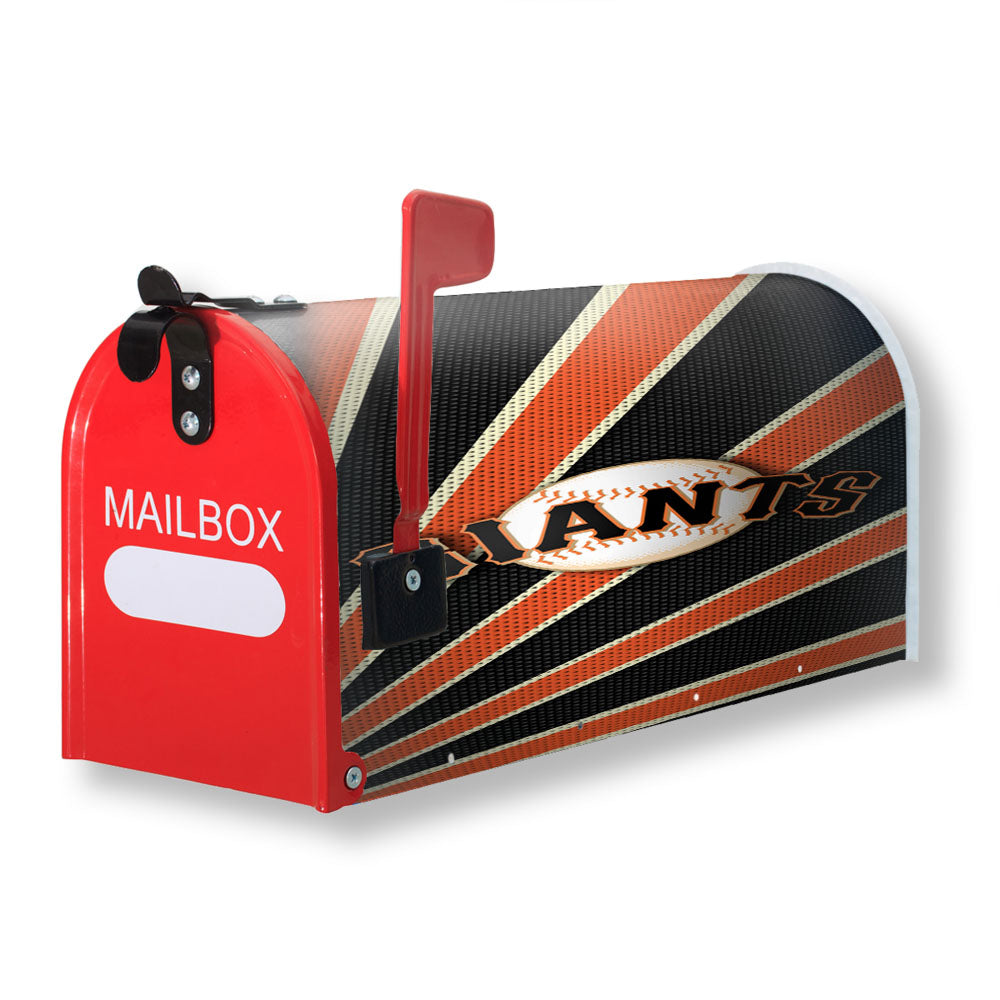 San Francisco Giants Stripe Wallpaper Magnetic Mailbox Cover - 18.0" x 21.0"