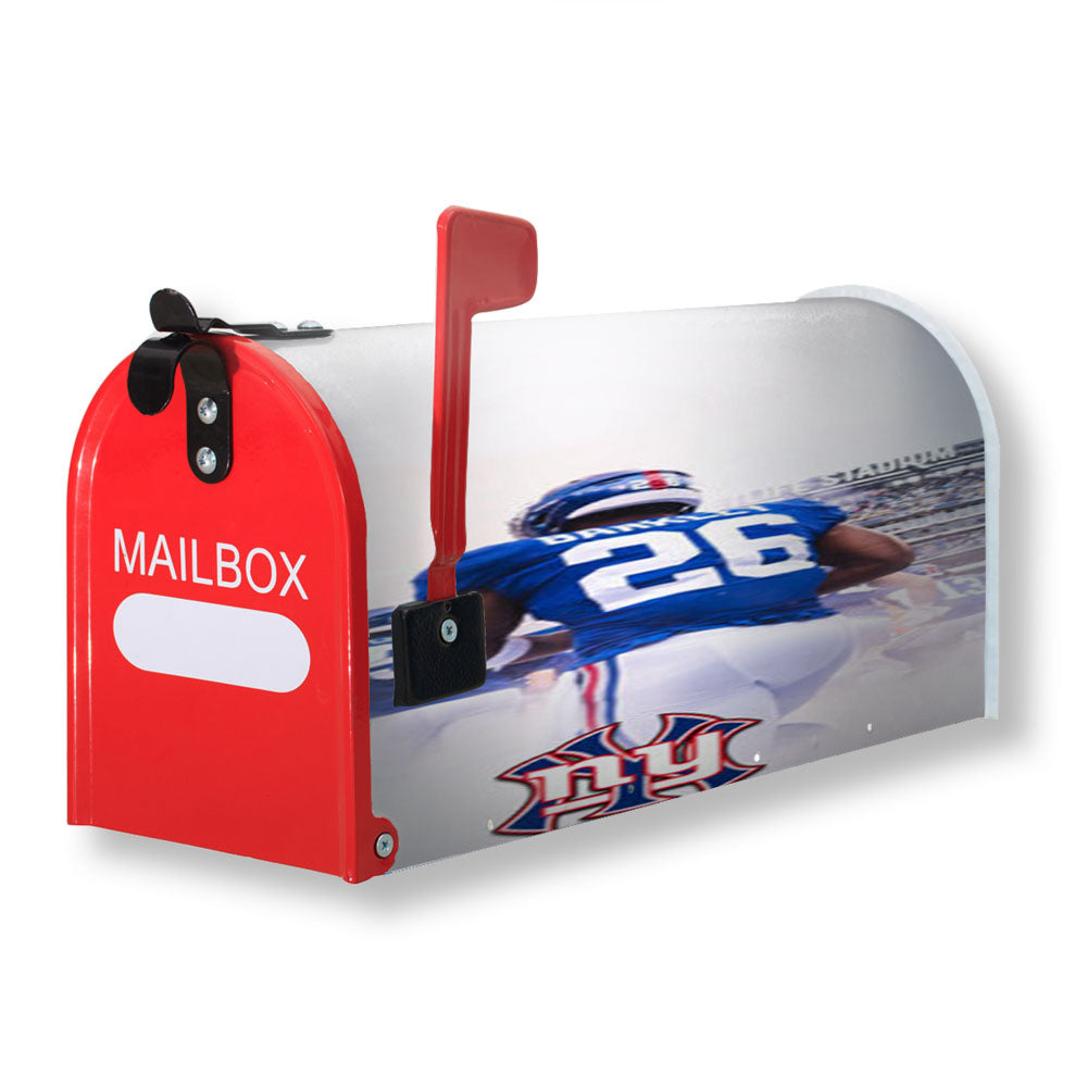Saquon Barkley Giants Magnetic Mailbox Cover - 18.0" x 21.0"