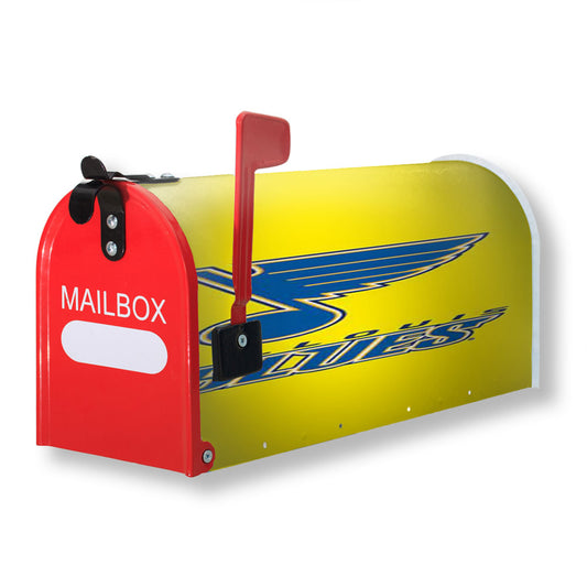 St Louis Blues Yellow Magnetic Mailbox Cover 18" x 21" Outdoor Decor