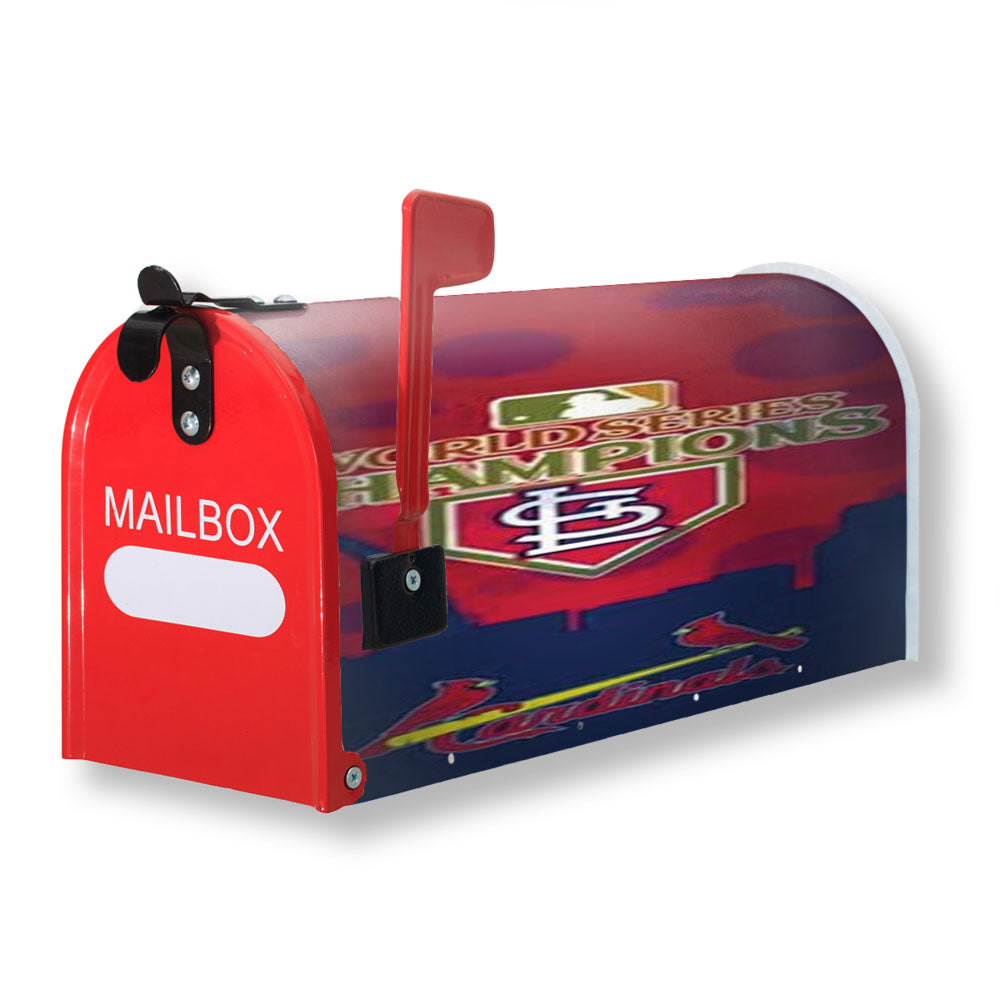 St Louis Cardinals Champ Silhouette Magnetic Mailbox Cover - 18.0" x 21.0"