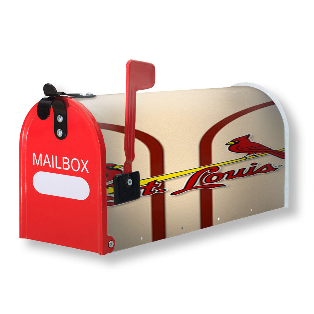 St Louis Cardinals Mlb Magnetic Mailbox Cover - 18.0" x 21.0"