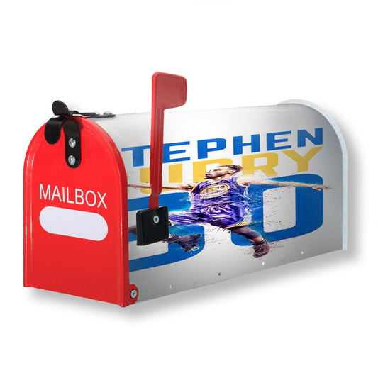 Stephen Curry 30 Magnetic Mailbox Cover 18" x 21" Outdoor Decor