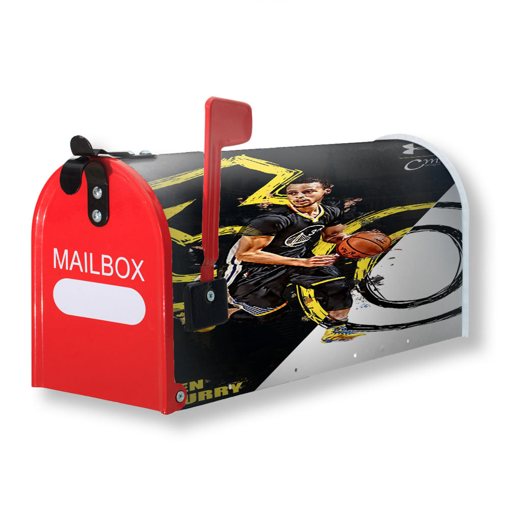 Stephen Curry Golden State Warriors 30 Magnetic Mailbox Cover - 18.0" x 21.0"