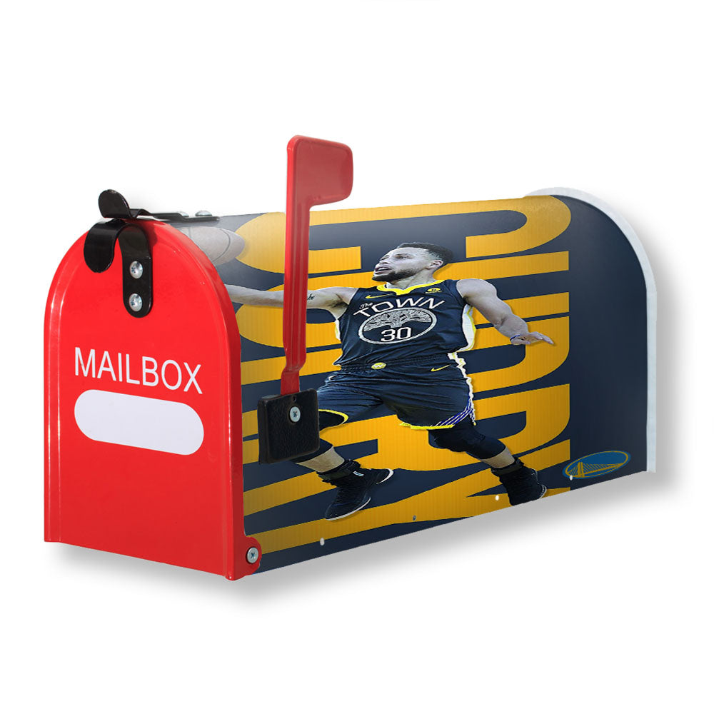 Stephen Curry Golden States Warriors Magnetic Mailbox Cover - 18.0" x 21.0"