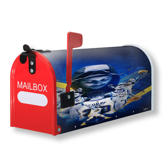 Stephen Curry Is A Warriors Magnetic Mailbox Cover 18" x 21" Outdoor Decor