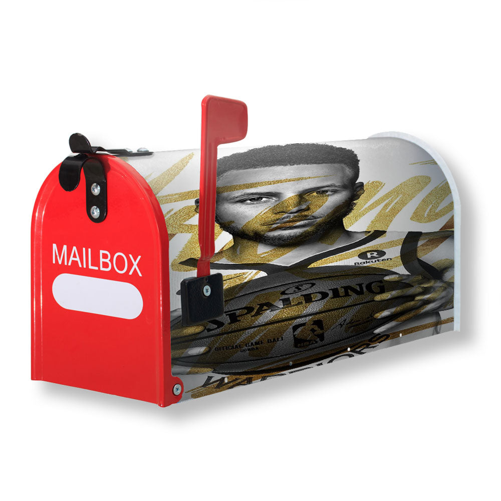 Stephen Curry Nba Player Magnetic Mailbox Cover - 18.0" x 21.0"