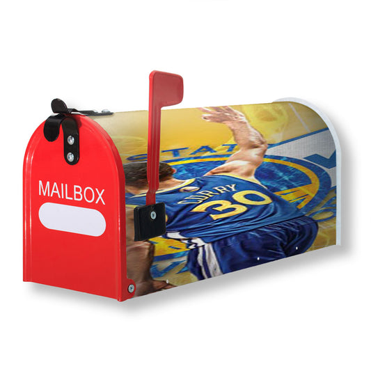 Stephen Curry Orange Magnetic Mailbox Cover 18" x 21" Outdoor Decor